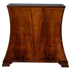 Modern Italian Chest of Drawers in Trapezoidal Form, Late 20th Century