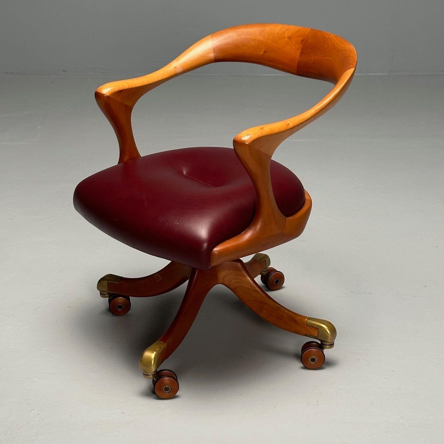 Chaise de bureau moderne du milieu du siècle par Ceccotti Collezioni, Chaise Marlowe

Chaise de bureau moderne, ergonomique et pivotante, conçue et fabriquée en Italie. Chaise 'Marlowe' de Roberto Lazzeroni pour Ceccotti Collezioni.

Marlowe de