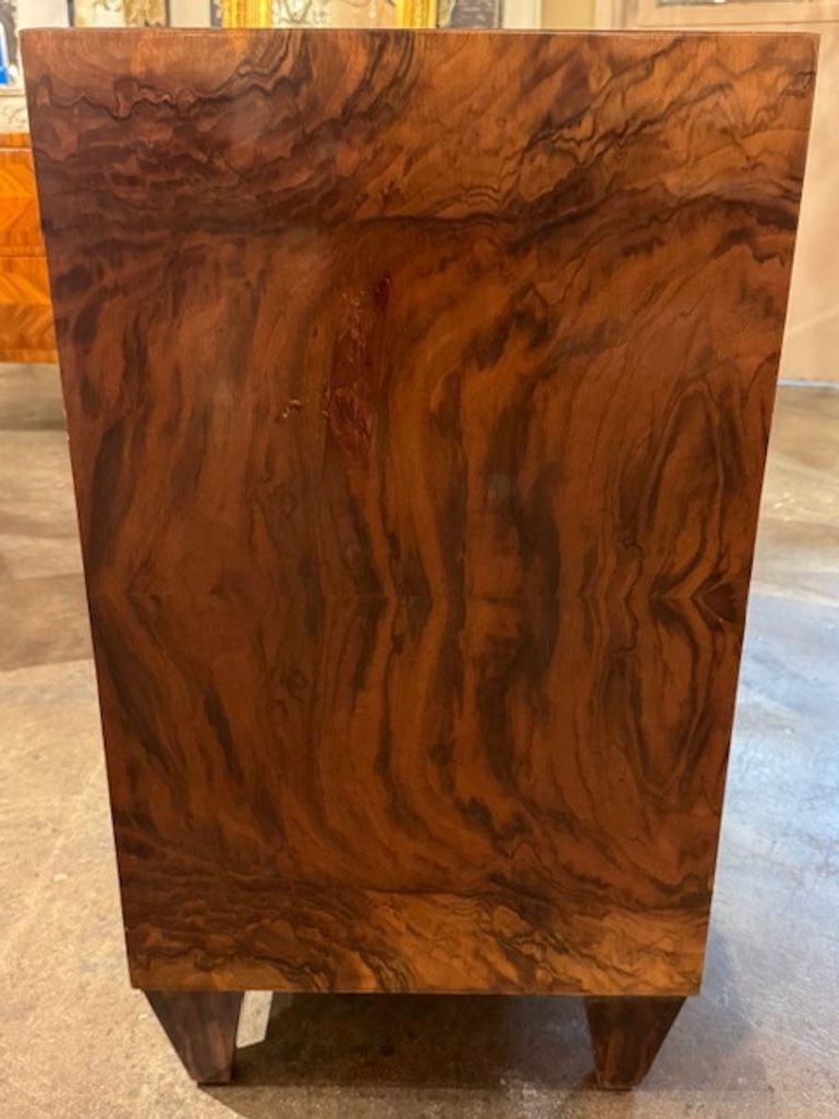 Contemporary Modern Italian Exotic Veneer Commodes For Sale