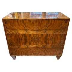 Modern Italian Exotic Veneer Commodes