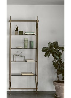 Modern Italian Glass Shelves for Bookcase from Bontempi Collection