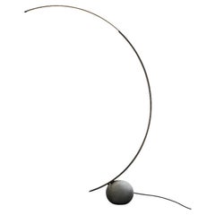 Modern Italian Lacquered Metal and Concrete Floor Lamp from Bontempi Collection
