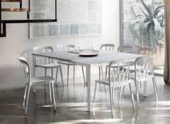 Modern Italian Light Grey Polypropylene Chair from Bontempi Collection