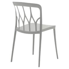 Modern Italian Light Grey Polypropylene Chair from Bontempi Collection
