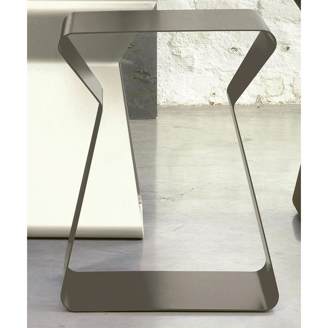 International Style Modern Italian Metal Coffee Table from Bontempi Casa Collection For Sale