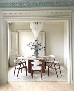 Moderner italienischer Murano-Kronleuchter, 52 Glasblätter, Tropfen aus Glas, 1970er Jahre