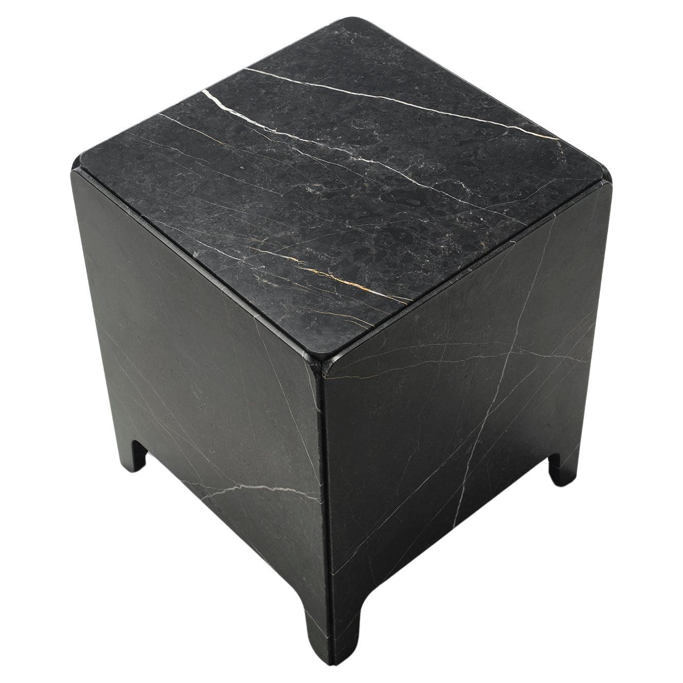 Modern Italian New Saint Laurent marble night stand For Sale