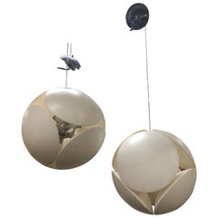 Vintage Modern Italian Sputnik Pendant by Foscarini, 2 Available