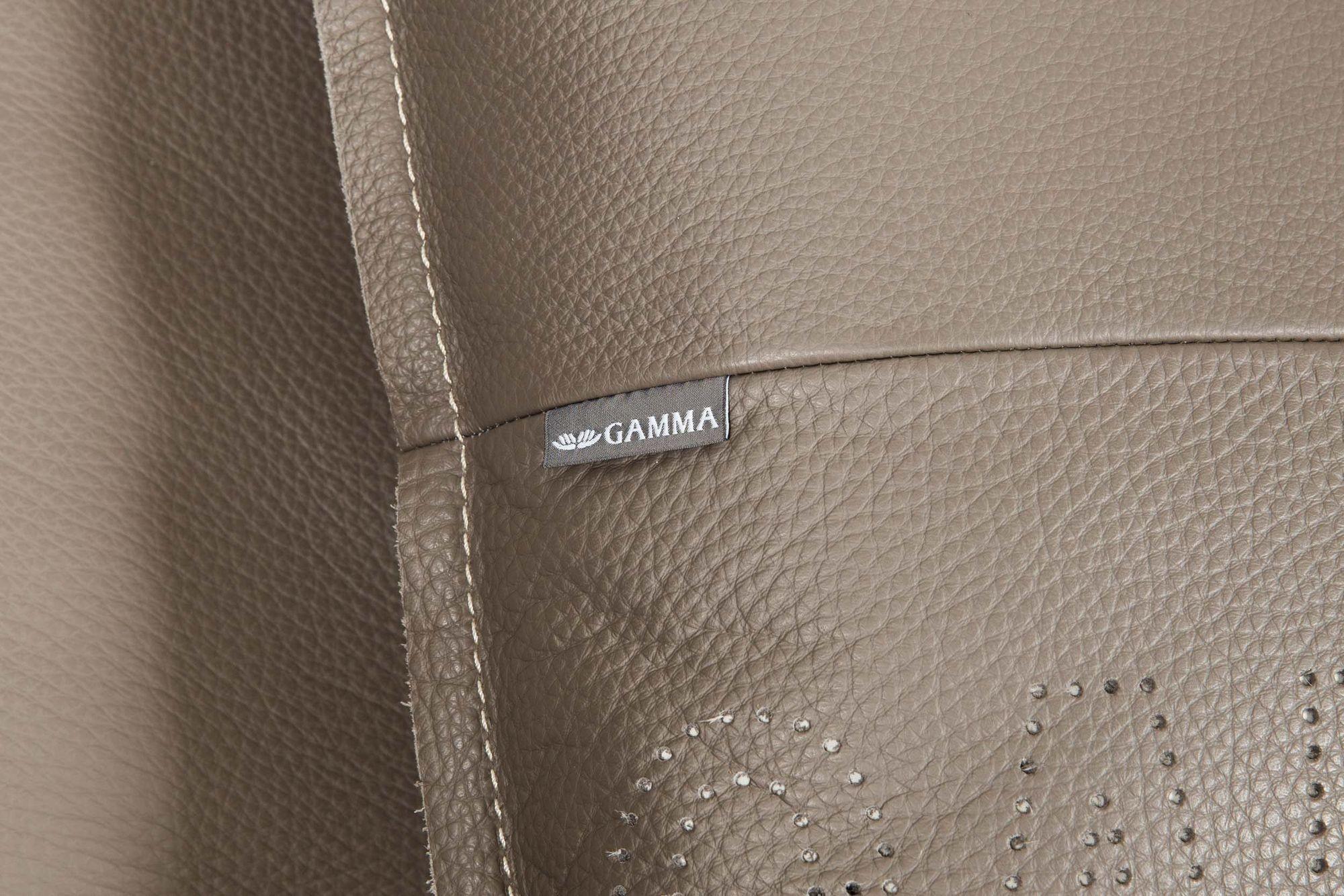 Modern Italian Stitched Leather “Alfred” Sofa by Gamma Arredamenti For Sale 10