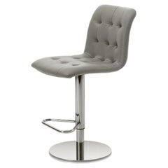 Modern Italian Swivel Upholstered Stool from Bontempi Casa Collection