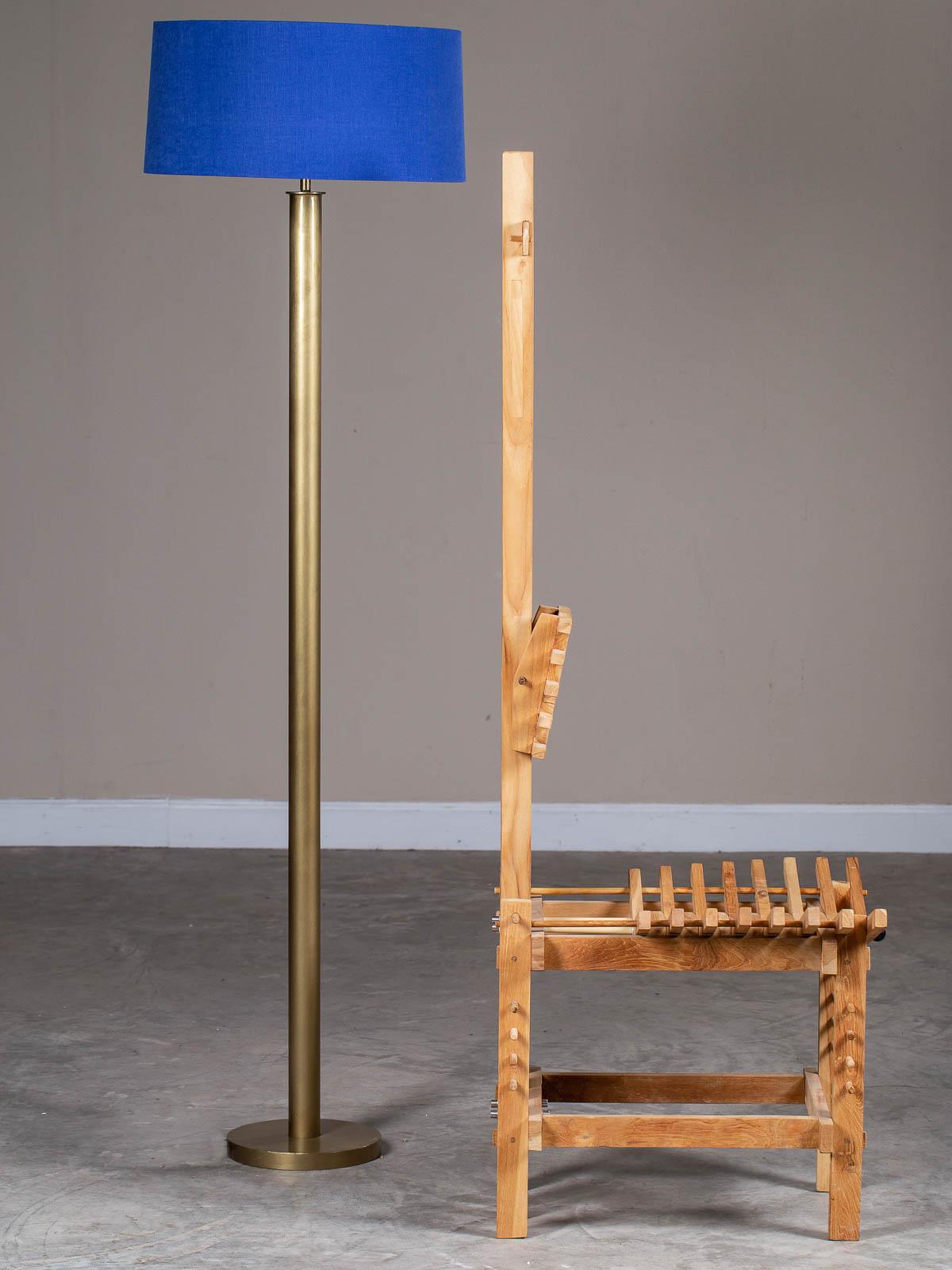 20th Century Modern Italian Tall Beech Anacleto Spazzapan Chair, circa 1996 For Sale
