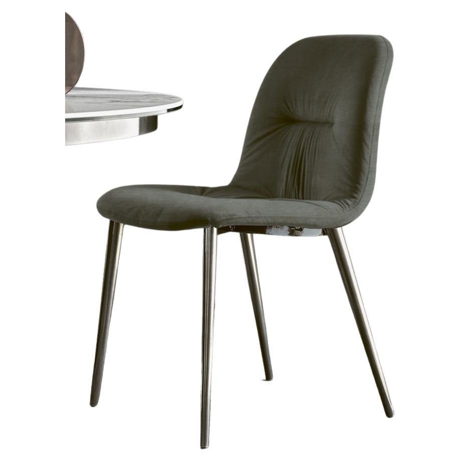 Modern Italian Upholstered Chair from Bontempi Casa Collection For Sale