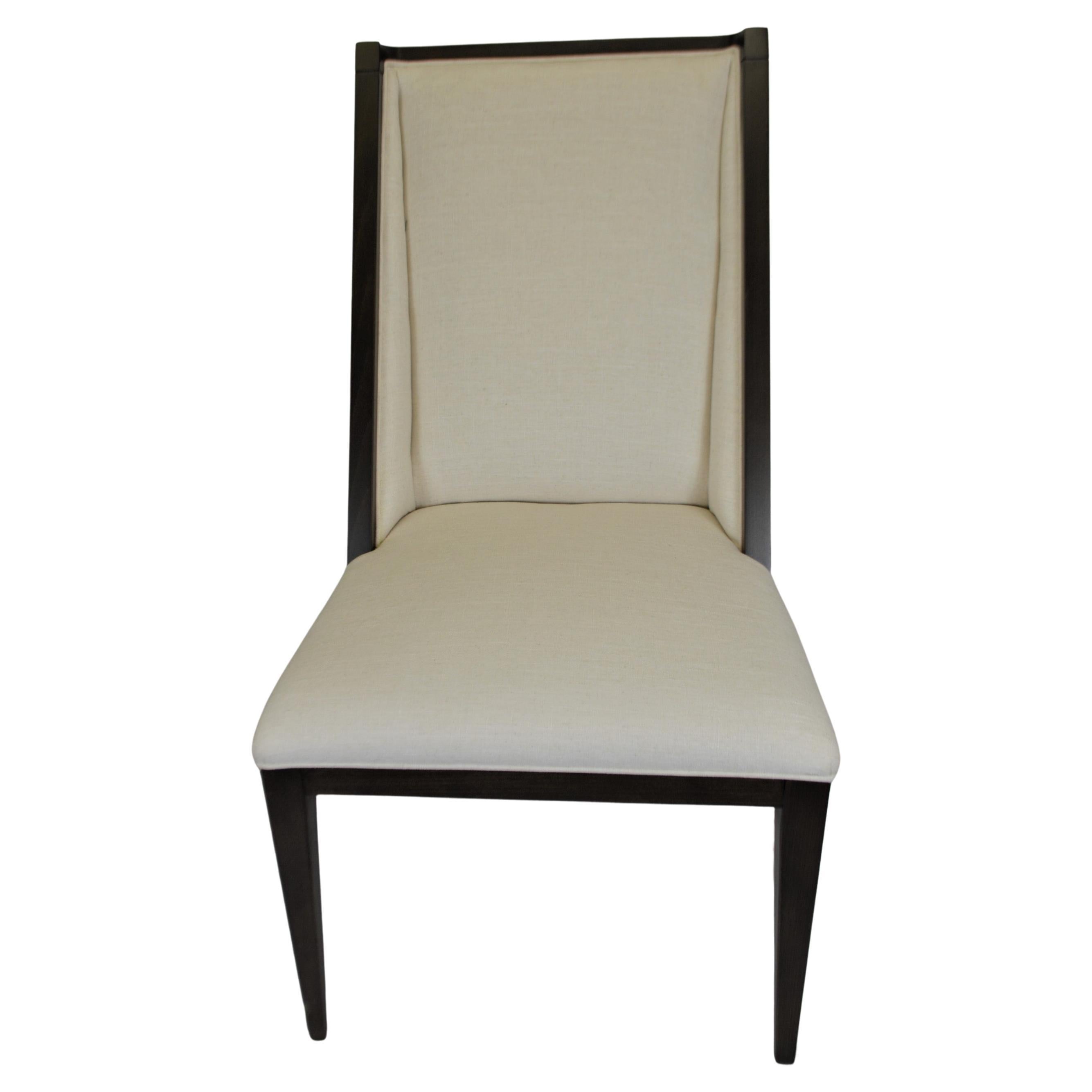 Modern Italian Upholstered dining chair For Sale