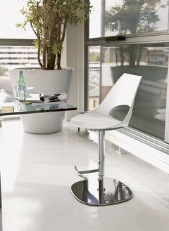 Modern Italian Swivel Polypropylene Stool from Bontempi Casa Collection