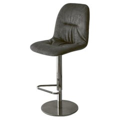 Modern Italian Swivel Upholstered Stool from Bontempi Casa Collection