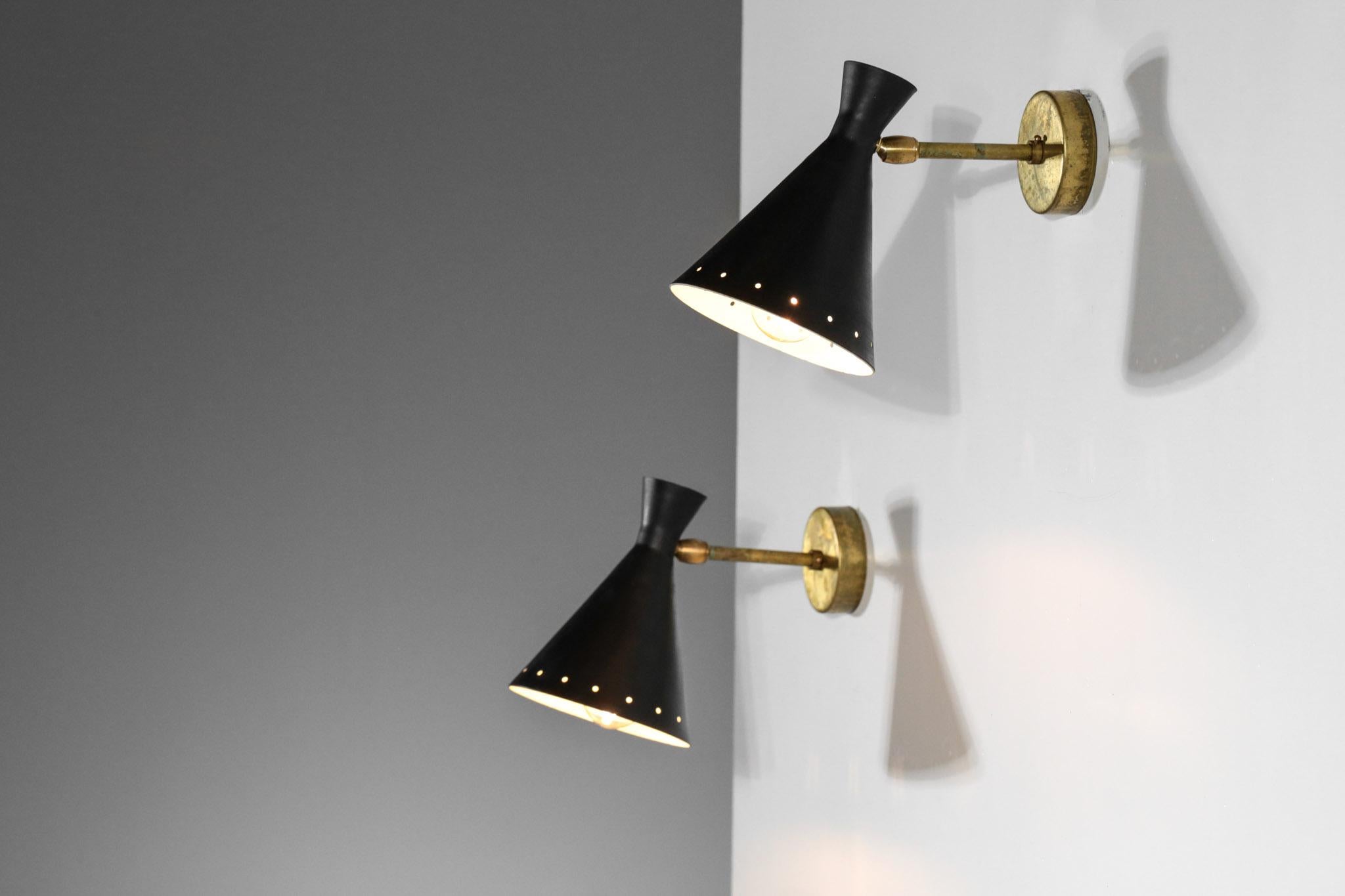 Mid-Century Modern Modern Italian Wall Lights 