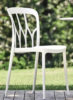 Modern Italian White Polypropylene Chair from Bontempi Collection
