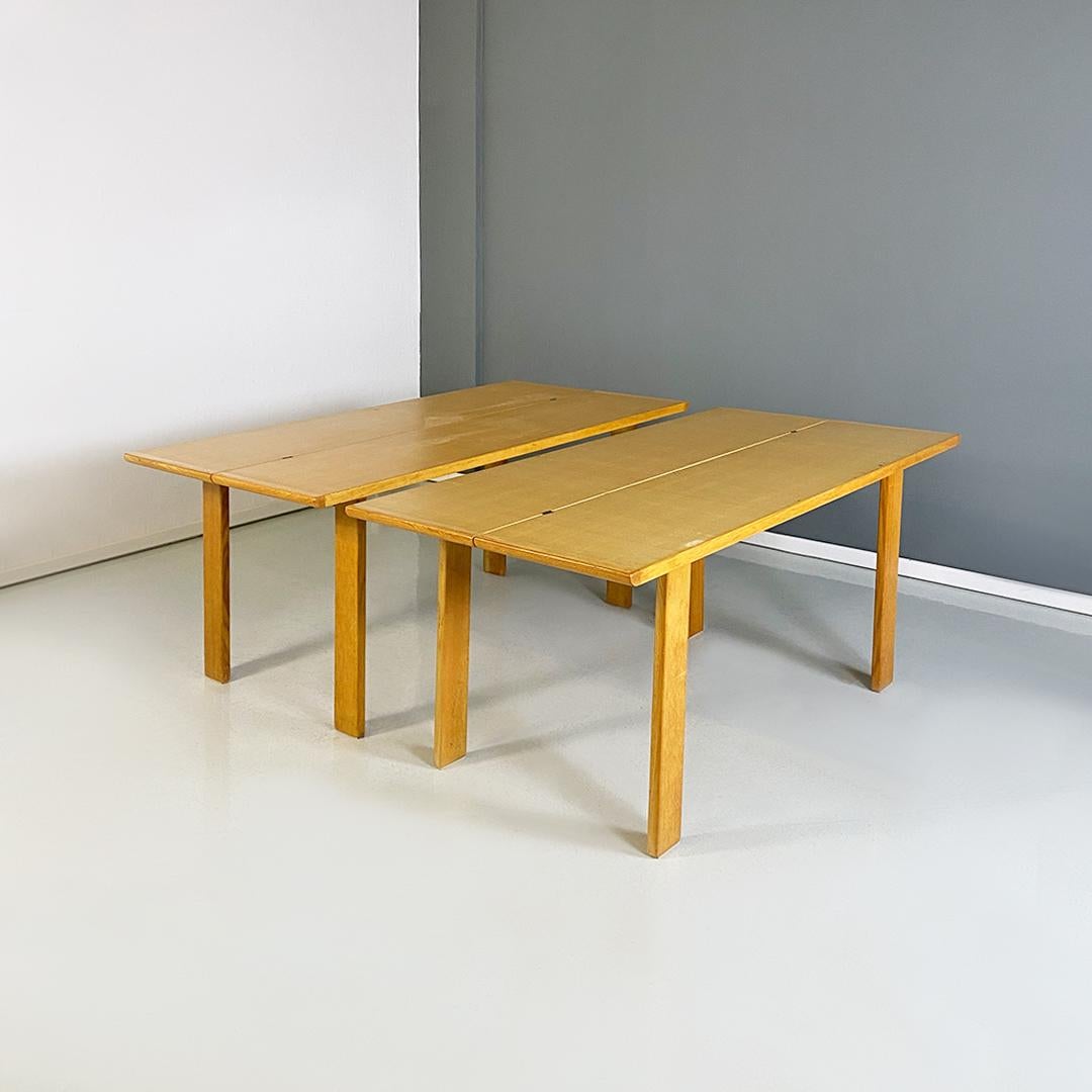 Machine-Made Modern Italian Wooden Table by Gigi Sabadin, 1980s