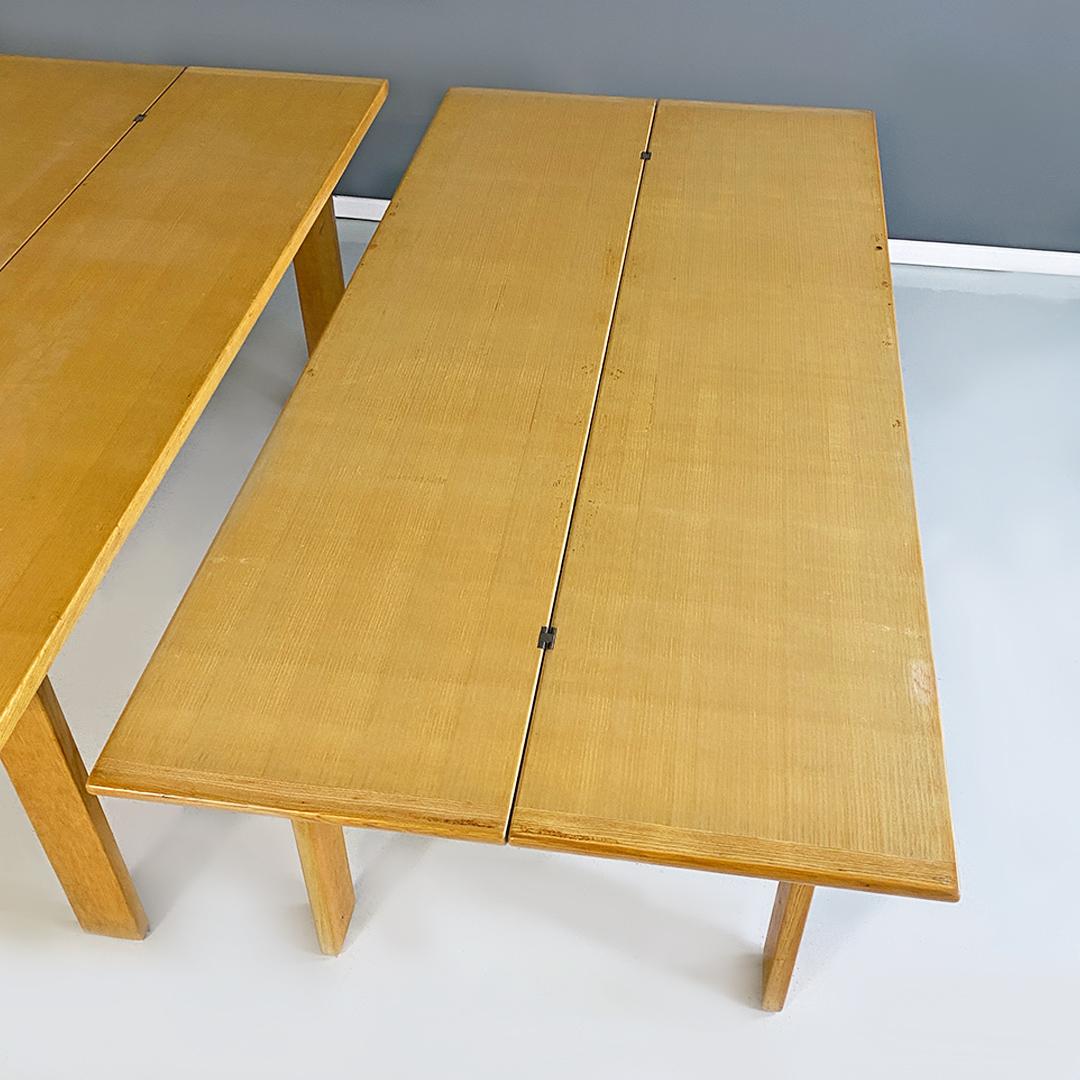 Modern Italian Wooden Table by Gigi Sabadin, 1980s 4