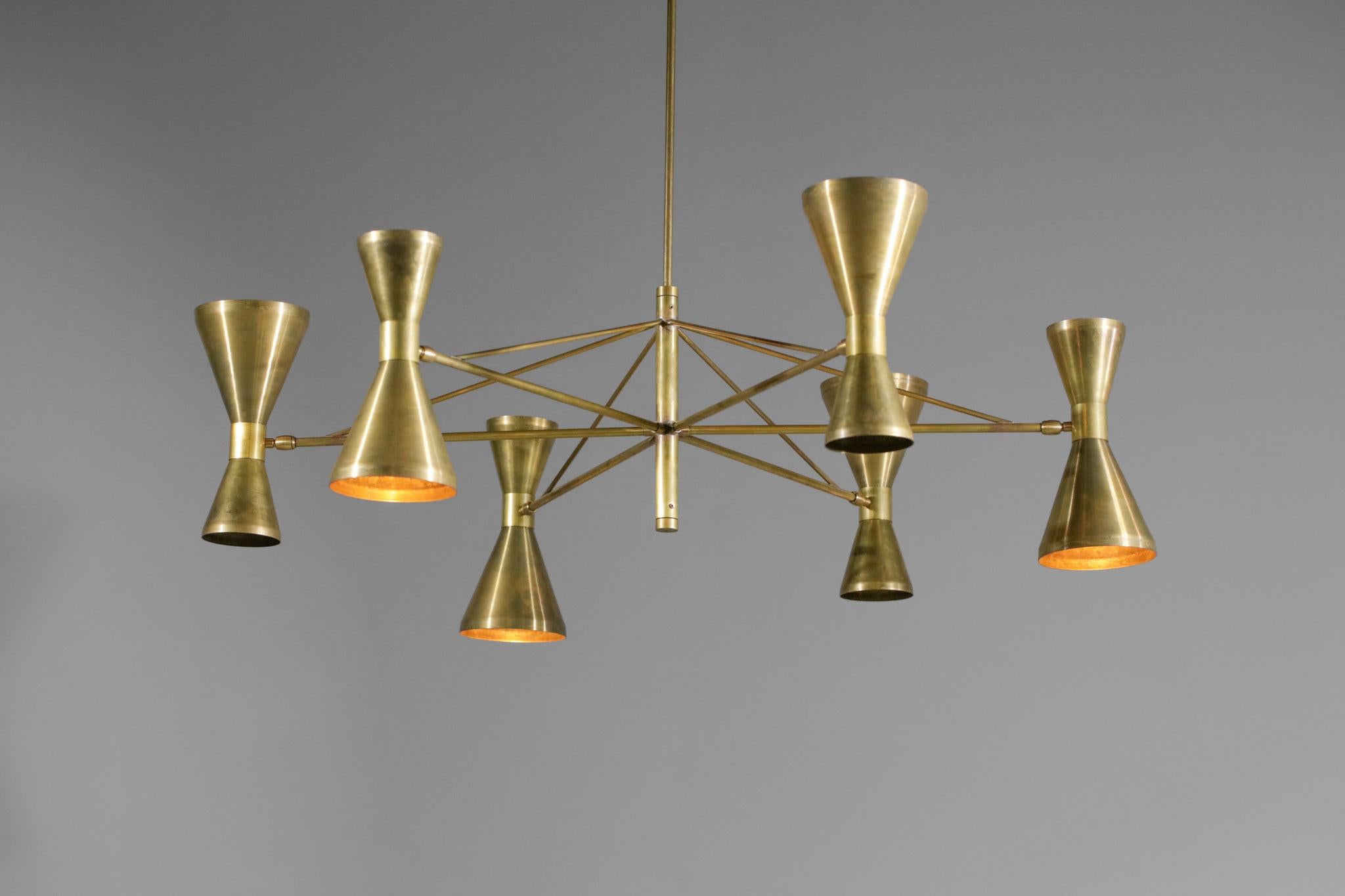 Lampadario moderno italiano 
