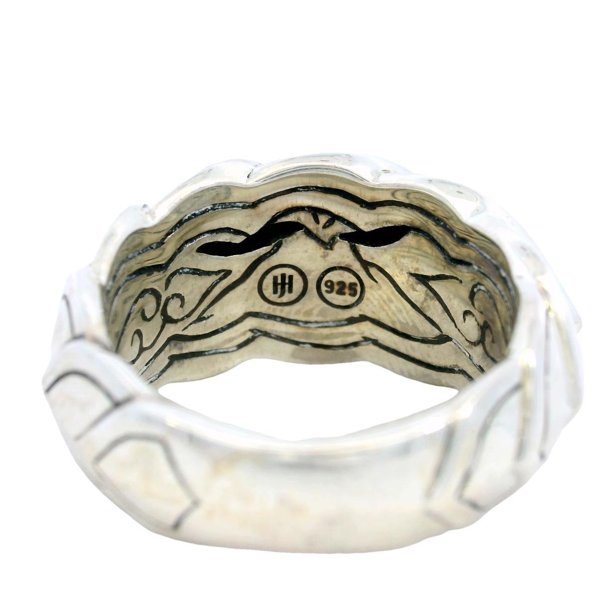 Modern John Hardy Legends Naga Sterling Silver Ring Size 7.5 For Sale 5