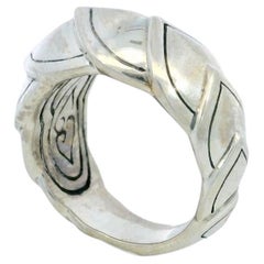Modern John Hardy Legends Naga Sterling Silver Ring Size 7.5
