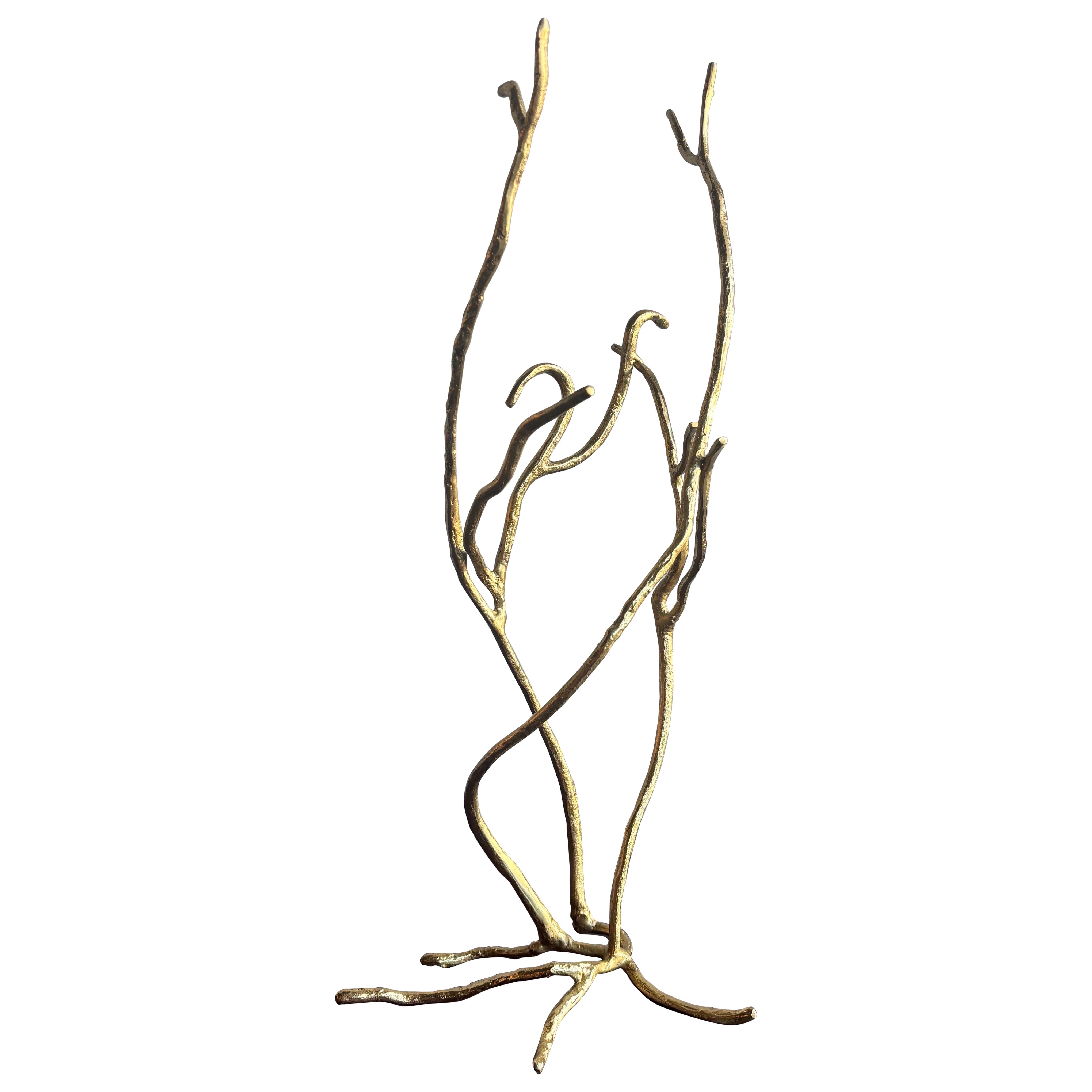 Sculpture moderne en laiton A John Richard Branch - Porte-bijoux