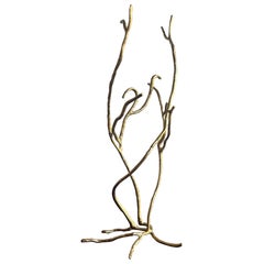 Moderne John Richard Messing Tree Branch Skulptur - Schmuckständer
