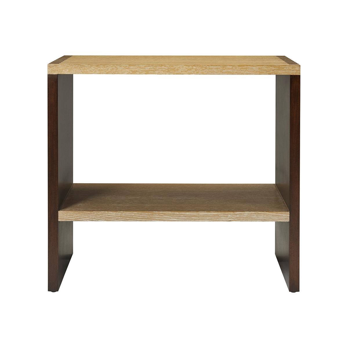 American Craftsman Modern Jointed End Table For Sale