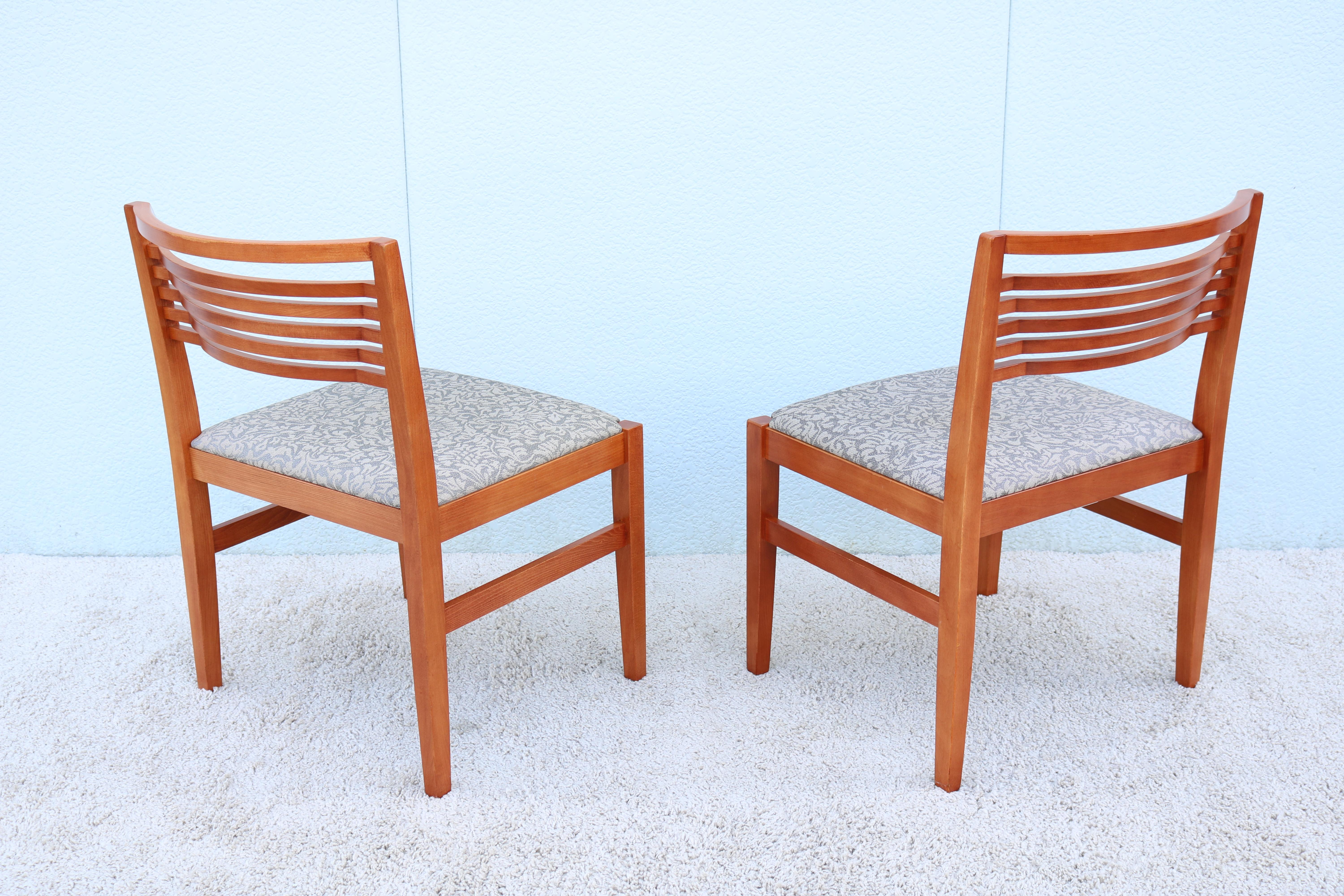 Moderne Sessel ohne Armlehne von Joseph und Linda Ricchio für Knoll Ricchio, Paar im Zustand „Gut“ im Angebot in Secaucus, NJ