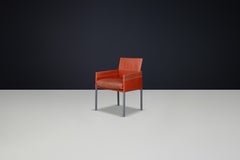 Modern Karl-Friedrich Förster Designed KFF Texas Armchairs in Patinated Leather