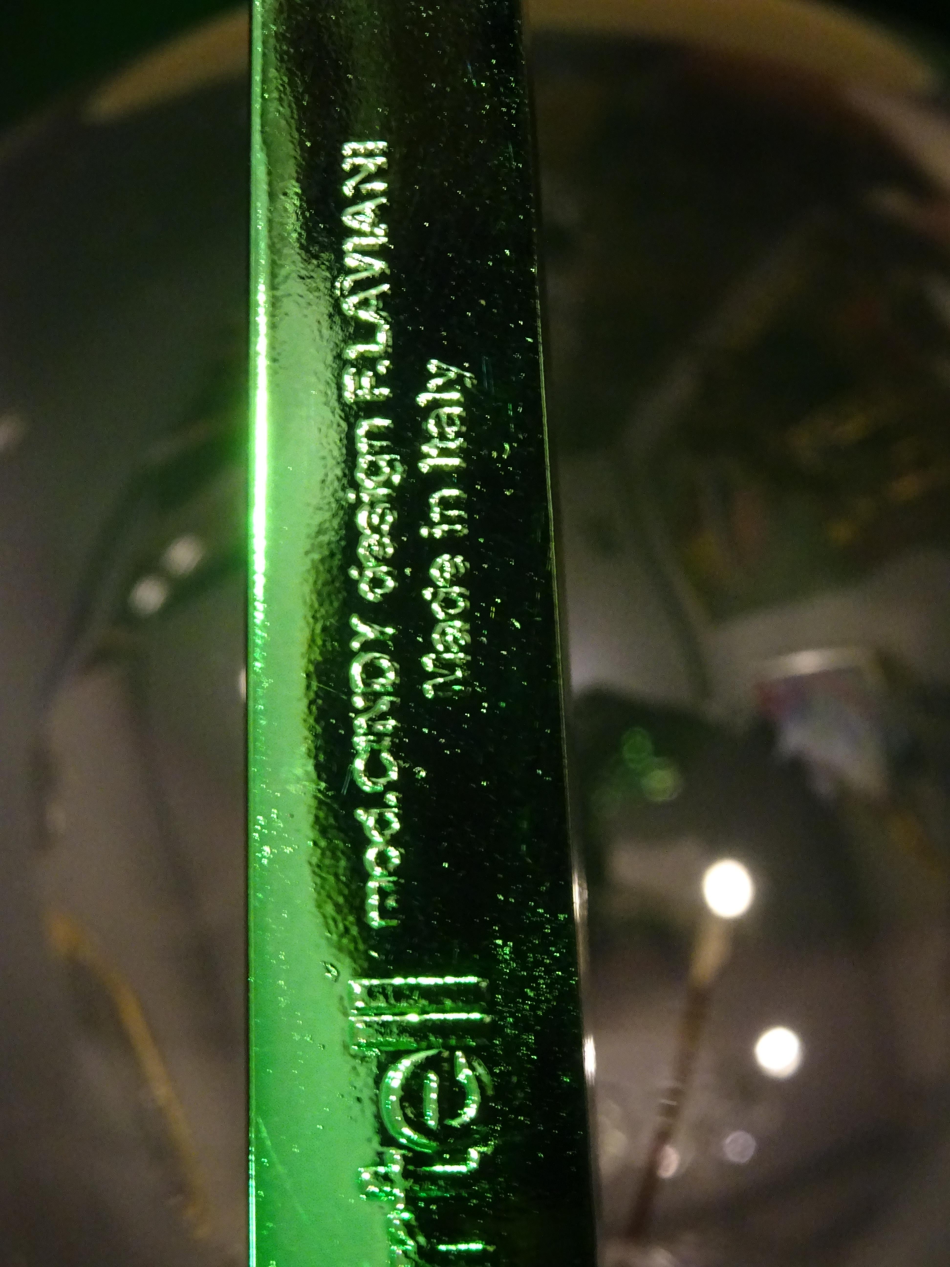 Kartell, Laviani, Cindy, lampe à poser vert métallisé brillant menthe, moderne 8