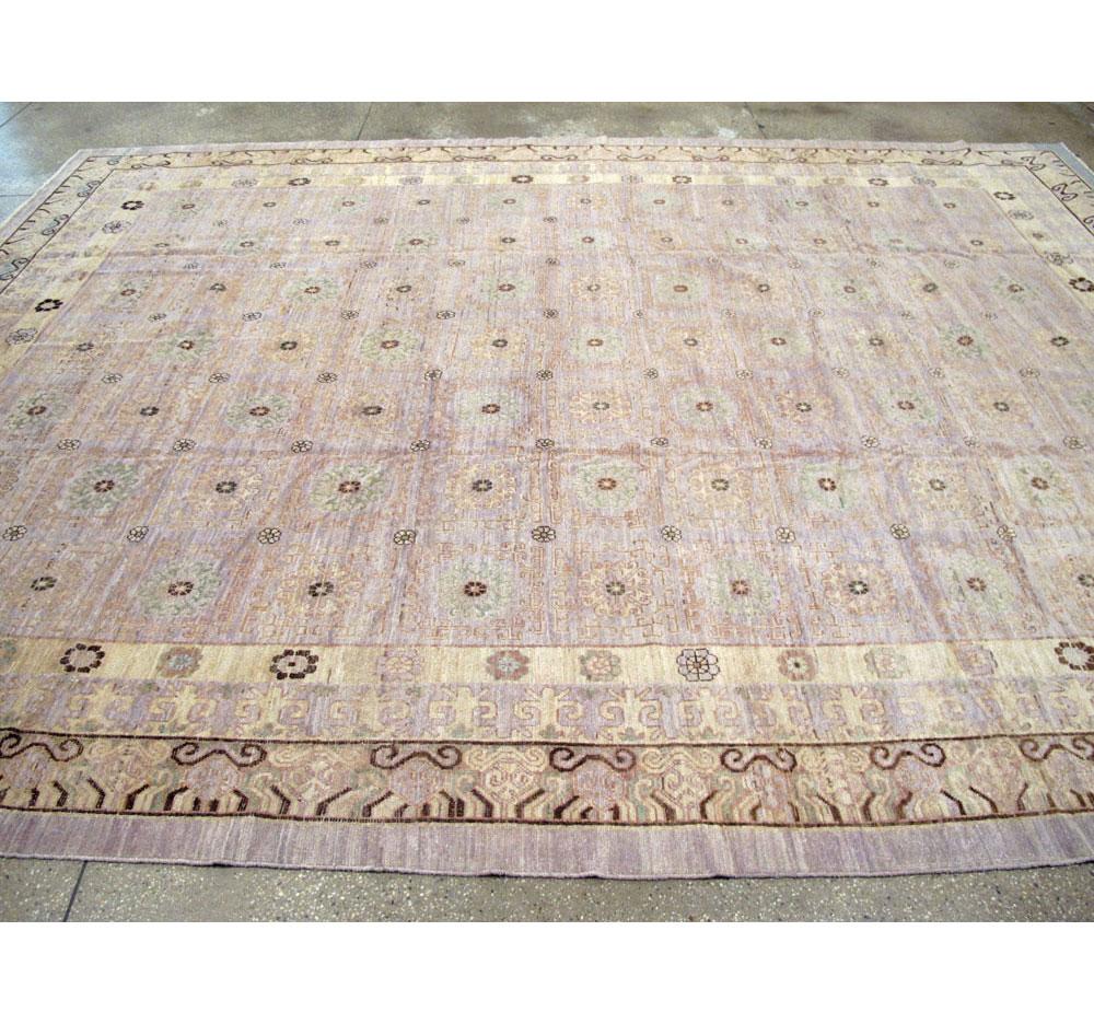 Modern Khotan Style Room Size Rug 3