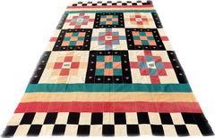 Modern Kilim Fabric Rug