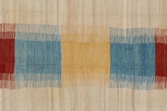 Hand-Knotted Modern Kilim Rug, Wool, Geometric, 3'0\" x 9'7\"