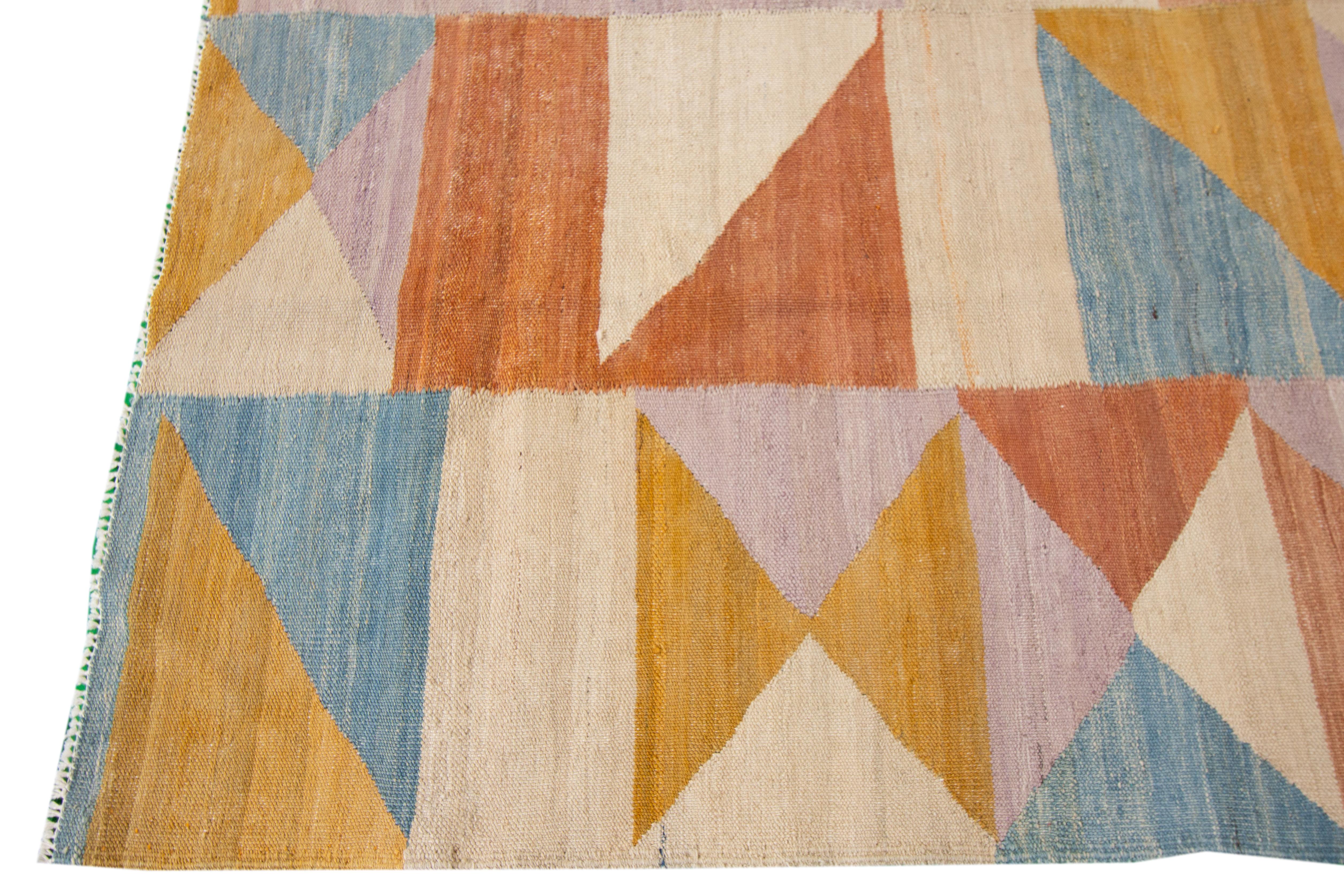 Contemporary Modern Kilim Rug For Sale