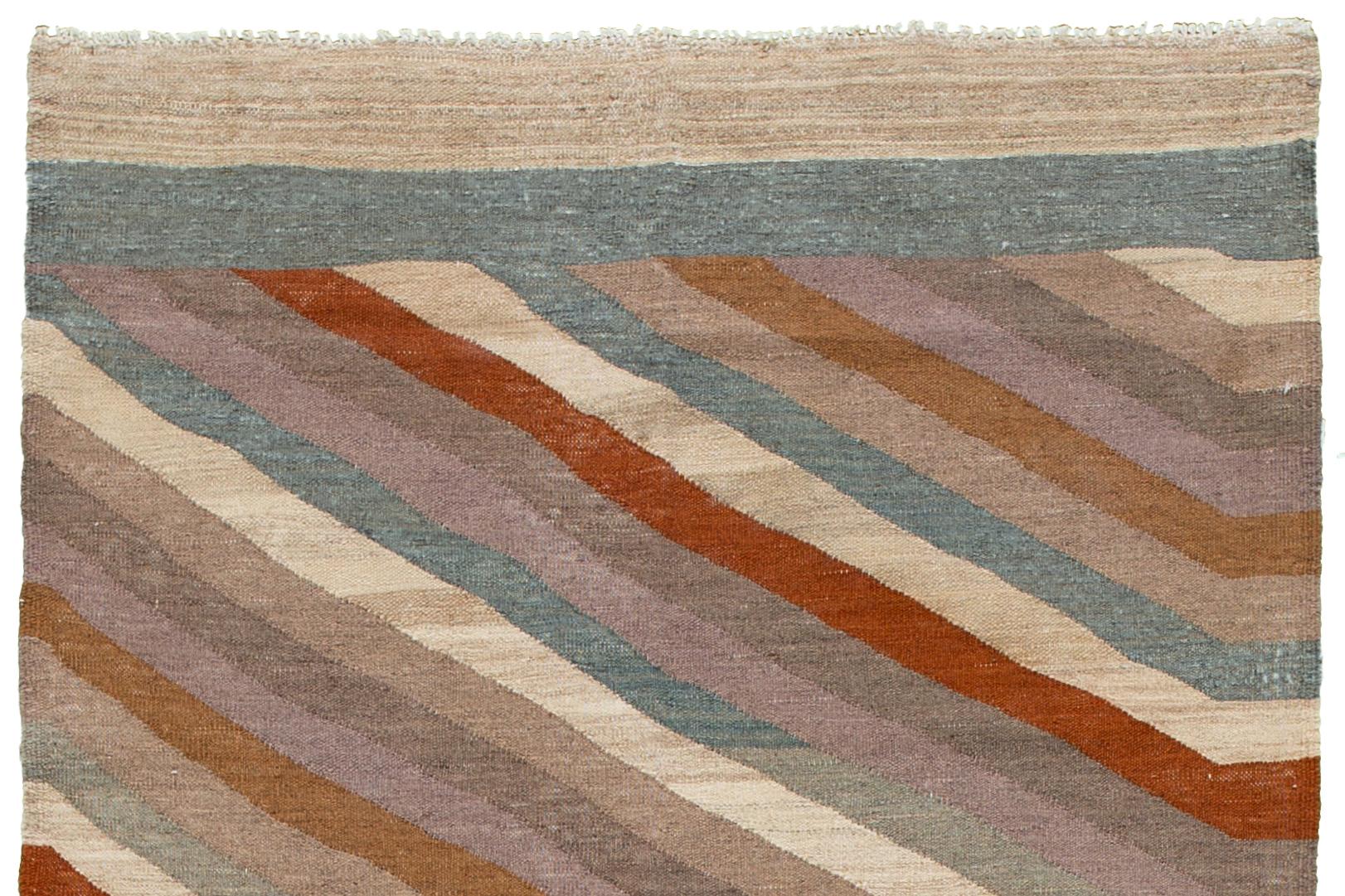 Tapis Kilim moderne en vente 2