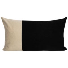 Modern Kilombo Home Embroidery Pillow Cotton Bee Black&Beige