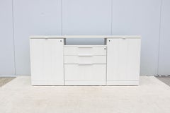 Modern Knoll Reff Profiles Classic Credenza, Sideboard in Whitened Ash Laminate