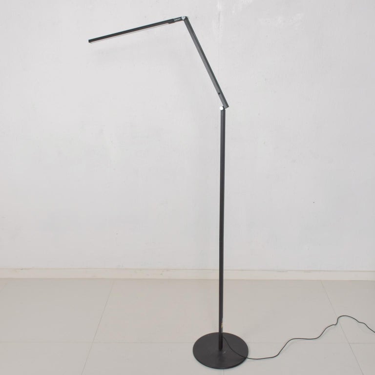 Modern Koncept Z Bar Slim Design Adjustable Floor Lamp For Sale at