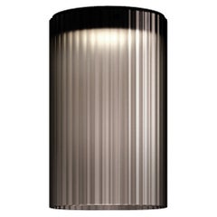 Modern Kundalini Herkner Giass 30 Led Smokey Glass Ceiling Fixture