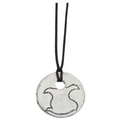 Modern LAAB Angel Necklace Ceramic Ceramic Protection Charm Primitive-Style Coin