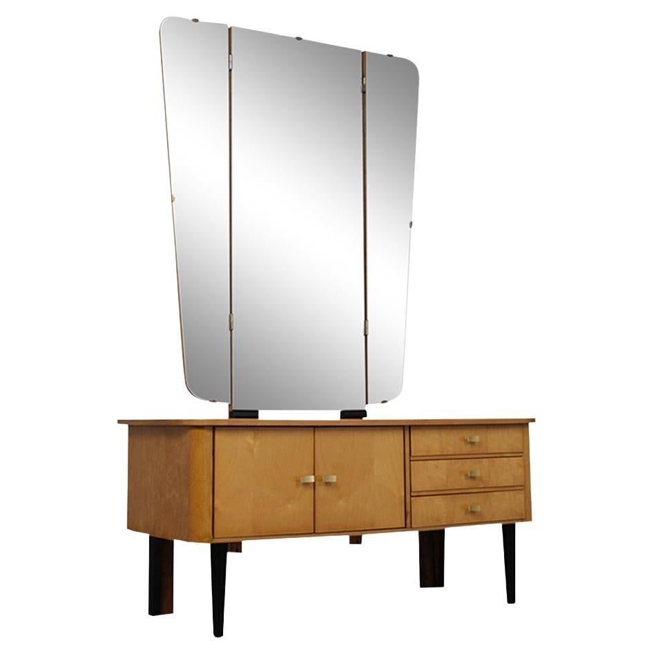 Modern Lacquered Dressing Table For Sale