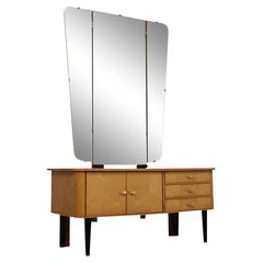 Modern Lacquered Dressing Table For Sale