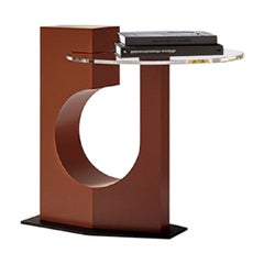 Tavolino moderno in legno laccato See One