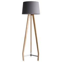 Modern Lamp in solid wood and Metal
