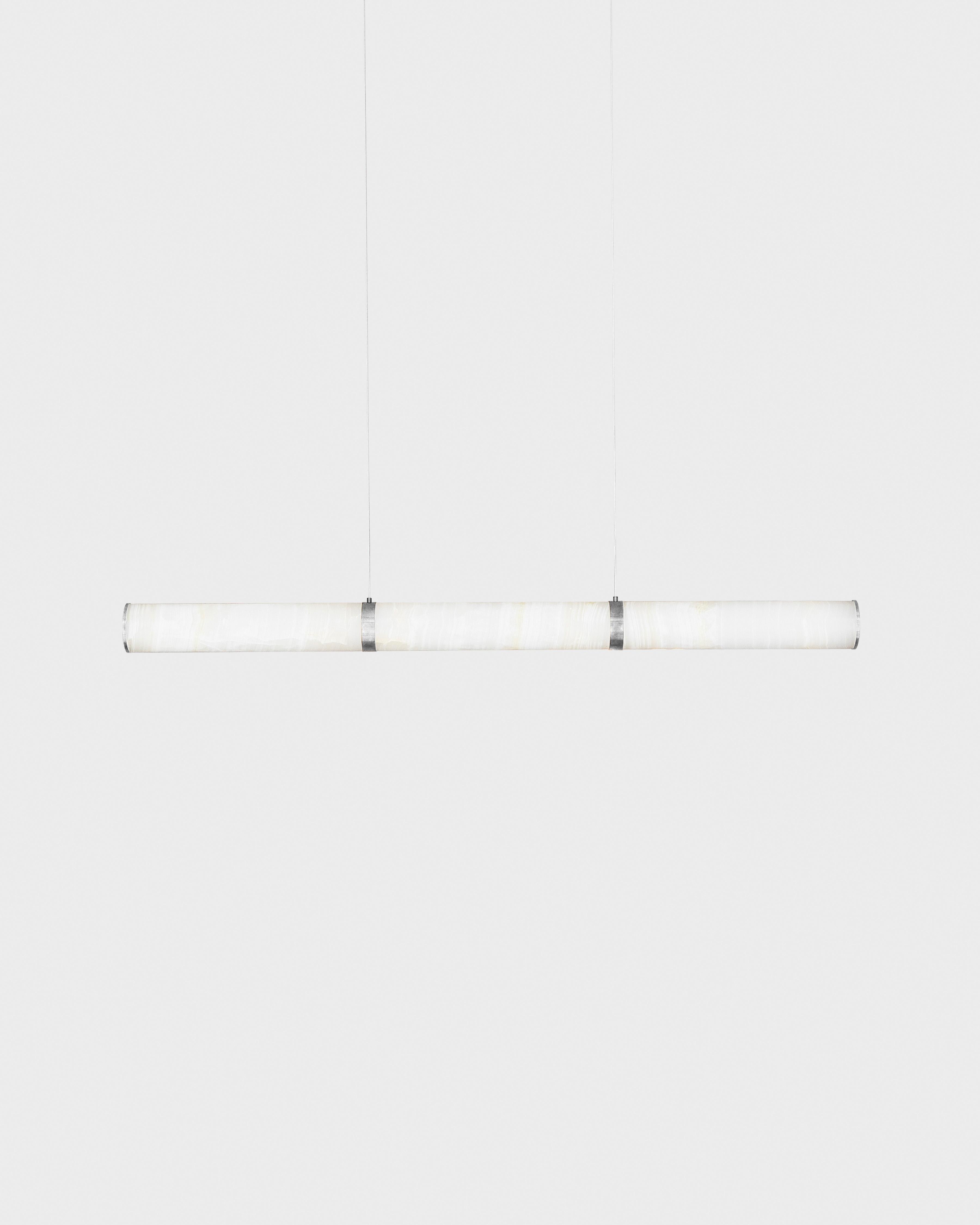 Modern Lamp 'Pars Horizontal' by Anour, Browned Brass, Mix Onyx en vente 7