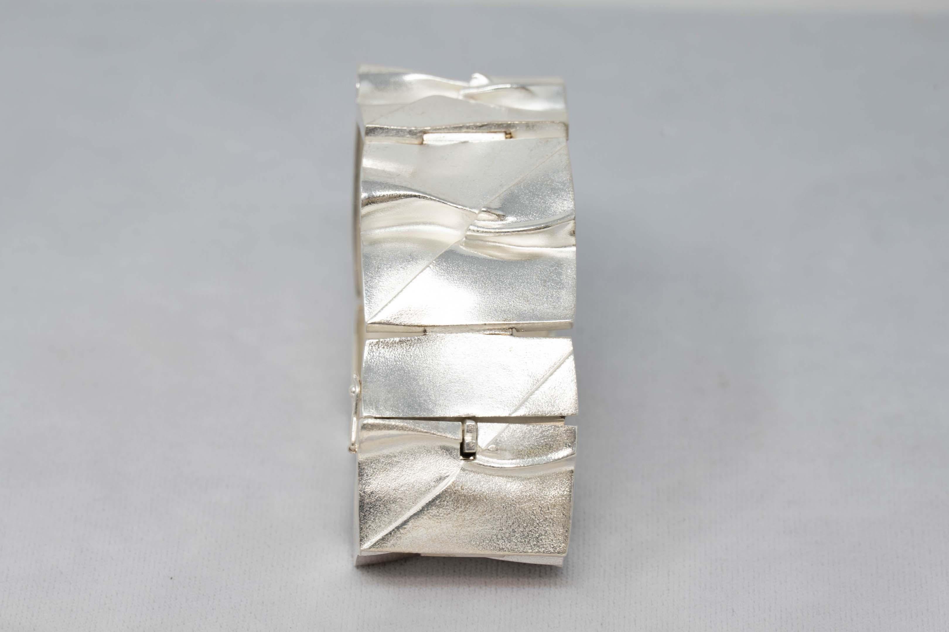 Modern Lapponia Sterling Silver Bracelet 1