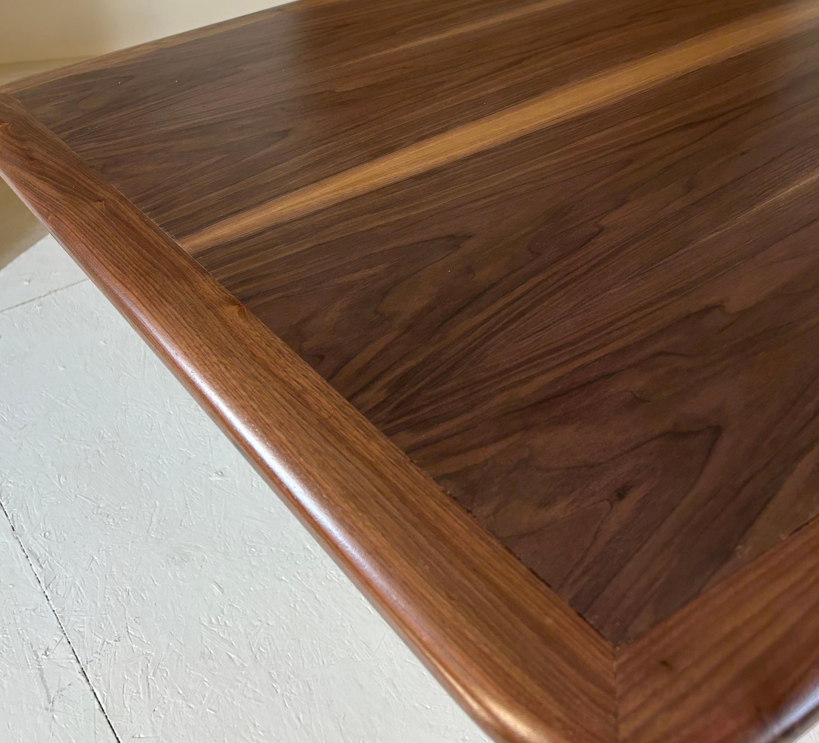 Modern Large 8-Seater boat shaped one of a kind table For Sale 6