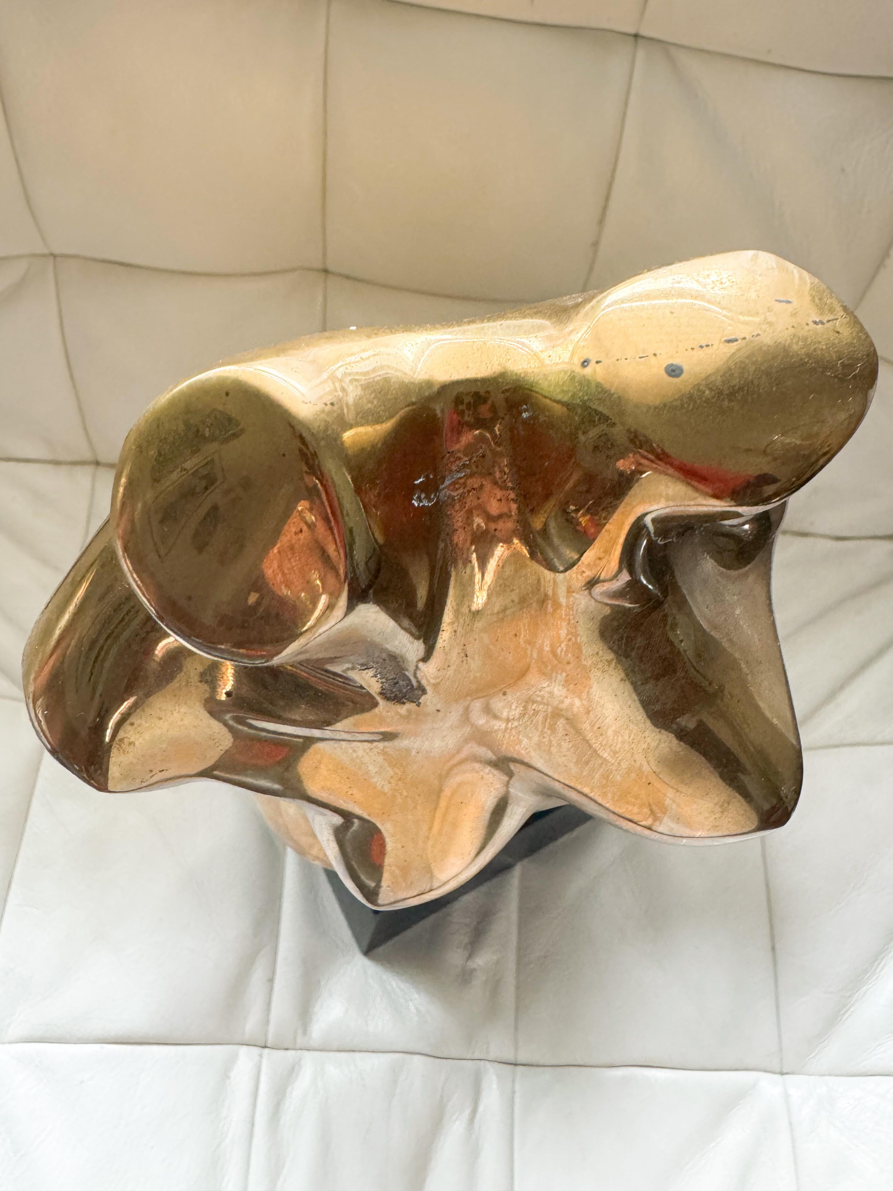 Modern Large Nude Female Figure Torso Bust Sculpture Mid Century Modern 1